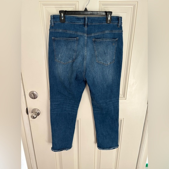 DL1961 Mara Straight Mid Rise Instasculpt™ Ankle Jeans Size 33 - Picture 3 of 9